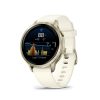 Venu 4 - 41 mm, Lunar Gold, ivory silicone band