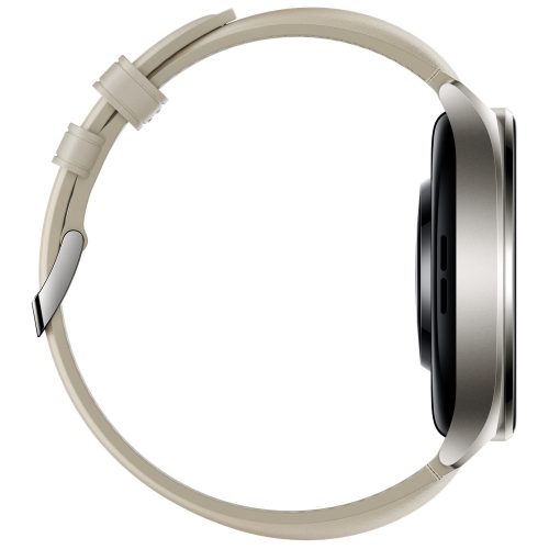 Xiaomi Watch 2 Titan Gray Case With White Leather Strap / BHR9306GL