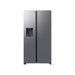   Samsung RS70F64KETEO Side-by-Side hűtőszekrény AI Energia üzemmóddal 640 L, matt metál
