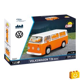   COBI 24621 – Volkswagen T2b kisbusz építőjáték – 100% kompatibilis minden más kedvelt márkával