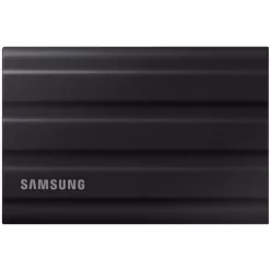 SAMSUNG SSD Külső, 2TB, T7 Shield, Fekete, USB 3.2