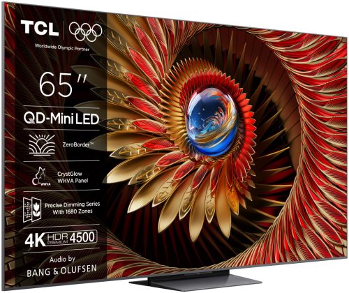 TCL 65" 65C8K QD-MiniLED 165cm 4K Google TV