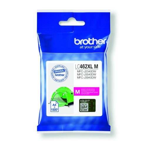 Brother LC462XLM Tintapatron Magenta 16,5 ml 1.500 oldal kapacitás