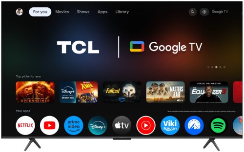TCL 65" 65P8K QLED 165cm 4K Google TV