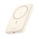 UGREEN 10000mAh mágneses vezeték nélküli powerbank bézs PB561
