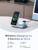 UGREEN 3 in 1 mágneses vezeték nélküli töltő EU W711