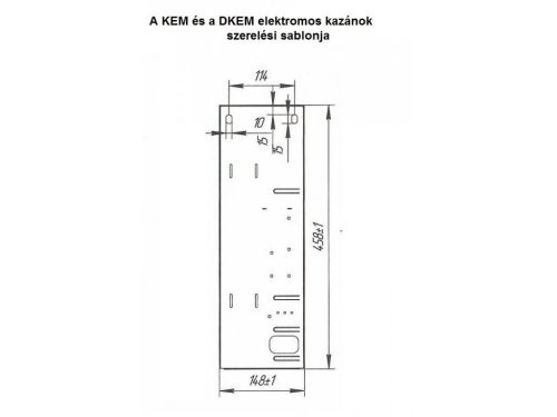 TENKO Mini Ekonom 220V 3 kW elektromos kazán