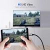 UGREEN USB-C - HDMI apa - apa kábel alumínium ház 1.5 m szürke fekete MM142