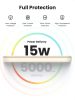 UGREEN 5000mAh mágneses vezeték nélküli powerbank bézs PB560