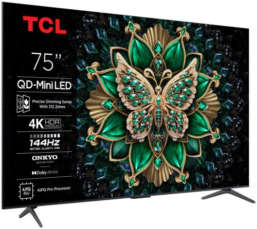 TCL 75" 75C6K QD-MiniLED 189cm 4K Google TV