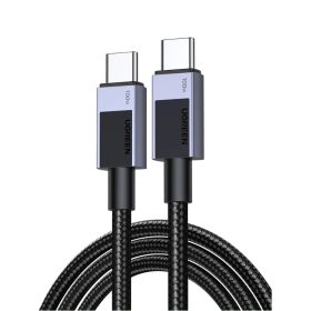  UGREEN USB-C - USB-C PD gyorstöltés kábel Space szürke 0.5 m L512