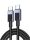 UGREEN USB-C - USB-C PD gyorstöltés kábel Space szürke 0.5 m L512