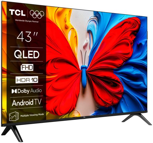 TCL 43" 43S5K QLED 109cm FHD Android TV