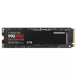   SAMSUNG SSD Belső, 2TB, 990 PRO, PCIe 4.0, NVMe 2.0, 1200 TBW