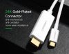 UGREEN USB-C - HDMI kábel apa - apa ABS ház 1.5 m fehér MM121