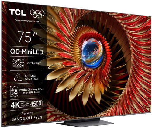 TCL 75" 75C8K QD-MiniLED 189cm 4K Google TV