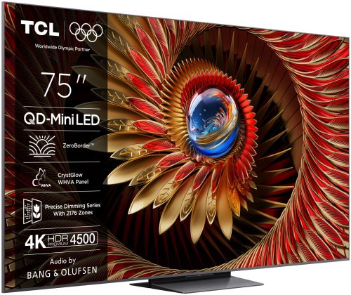 TCL 75" 75C8K QD-MiniLED 189cm 4K Google TV