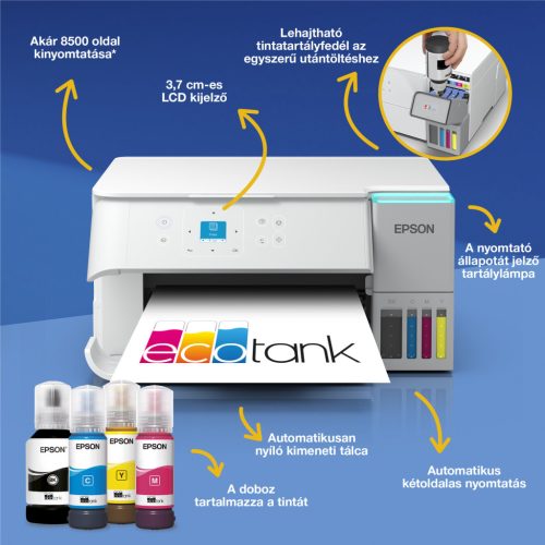 Epson EcoTank L4366 színes tintasugaras multifunkciós nyomtató