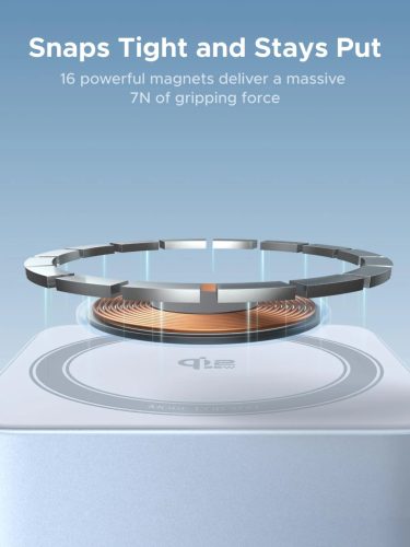 UGREEN 2 in 1 mágneses vezeték nélküli töltő W752