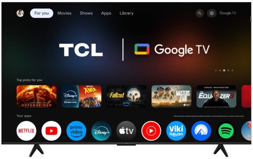 TCL 65" 65P7K QLED 165cm 4K Google TV