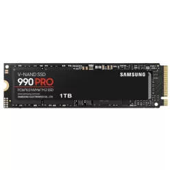   SAMSUNG SSD Belső, 1TB, 990 PRO, PCIe 4.0, NVMe 2.0, 600 TBW