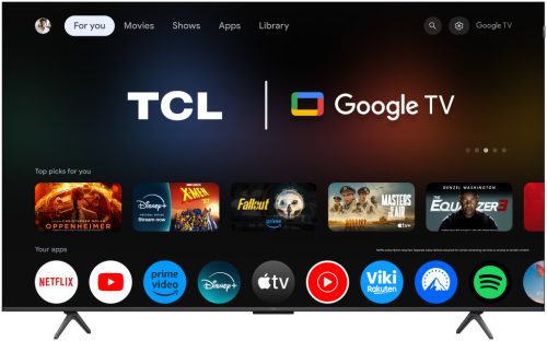 TCL 75" 75P8K QLED 189cm 4K Google TV