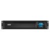 APC SMC1500I-2UC Smart-UPS C 1500VA 900W LCD 230V 2U Rack Smart Connect szünetmentes tápegység