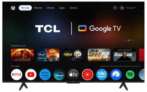TCL 55" 55P7K QLED 139cm 4K Google TV