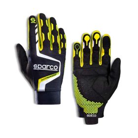 Sparco Hypergrip+ sárga kesztyű (Méret: 9(S))