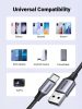 UGREEN USB-A - USB-C gyorstöltés kábel 3A Max fekete 1 m US288