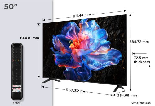 TCL 50" 50V6C LED 127cm 4K UHD Google TV