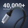 UGREEN USB-C apa - USB-C anya Gen 2 hosszabbító kábel 1 m Space szürke US372