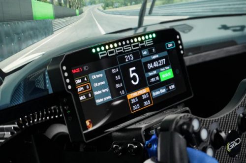 GRID Porsche 911 GT3 Cup Műszerfal