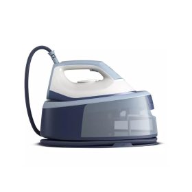   PHILIPS 3000 Series gőzállomás, max. 6 bar szivattyúnyomás, 120 g/perc folyamatos gőz, 350 g gőzlövet, kerámia talp