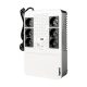 Legrand 310082 KEOR-M 800VA 480W 6x schuko aljzat 1x USB AVR Always-on vonali interaktív standby szünetmentes elosztósor