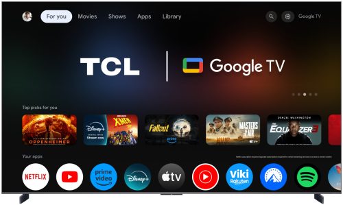 TCL 98" 98C8K QD-MiniLED 248cm 4K Google TV