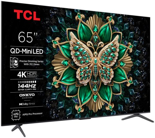TCL 65" 65C6K QD-MiniLED 165cm 4K Google TV