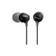 SONY MDREX15LPB.AE, 18-22000 Hz, 16 ohm, 3.5 mm Jack, 1,2 m Vezetékes szilikonos Fülhallgató, Fekete