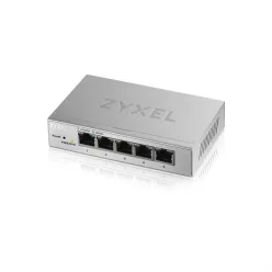   ZYXEL Switch 5x1000Mbps Fémházas Asztali, Web menedzselés, GS1200-5V3-EU0101F