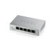 ZYXEL Switch 5x1000Mbps Fémházas Asztali, Web menedzselés, GS1200-5V3-EU0101F