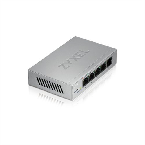 ZYXEL Switch 5x1000Mbps Fémházas Asztali, Web menedzselés, GS1200-5V3-EU0101F