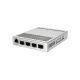 MIKROTIK Switch/Router 1x1000Mbps + 4x10Gbit SFP+, Asztali, CRS305-1G-4S+IN