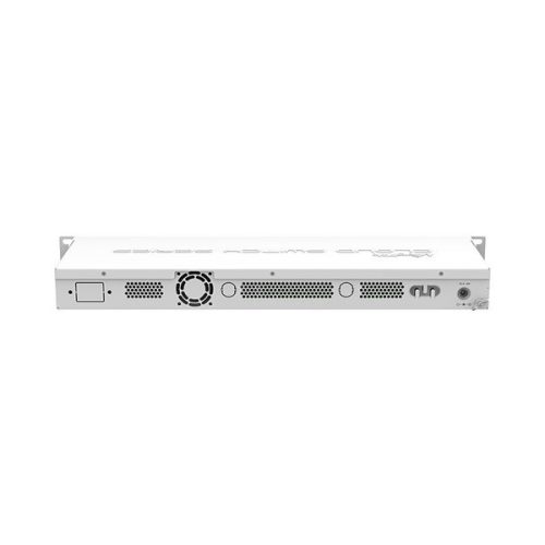 MIKROTIK Switch 24x1000Mbps + 2x10Gbps SFP+, Fémházas, Rackes, CSS326-24G-2S+RM