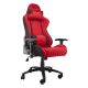 WHITE SHARK RED DEVIL gamer szék piros/fekete maximális terhelhetőség 120 kg