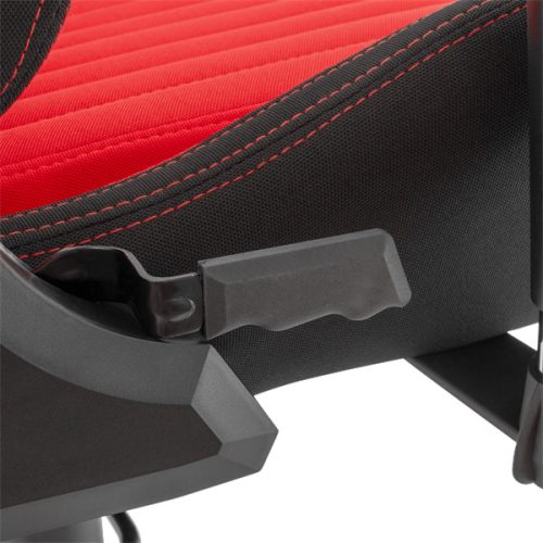 WHITE SHARK RED DEVIL gamer szék piros/fekete maximális terhelhetőség 120 kg