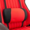WHITE SHARK RED DEVIL gamer szék piros/fekete maximális terhelhetőség 120 kg