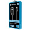 SANDBERG USB-adapter, USB to Serial Link (9-pin), Fekete