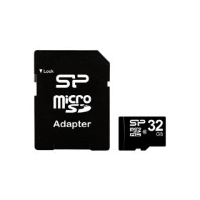 SILICON POWER Memóriakártya MicroSDHC 16GB CL10 + adapter