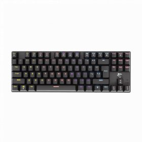   WHITE SHARK COMMANDOS mechanikus (blue switch) gamer billentyűzet (magyar), fekete