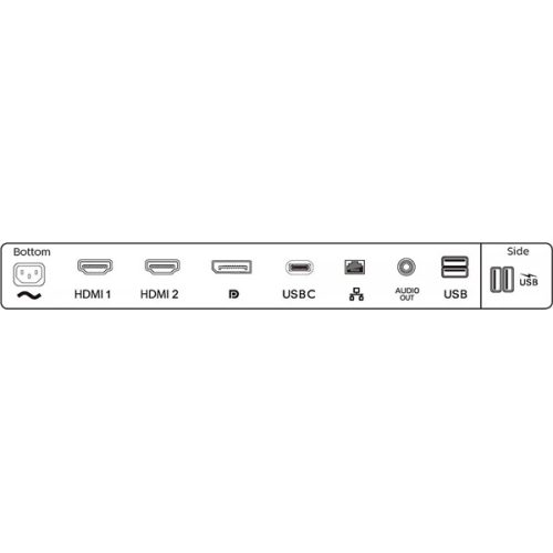 PHILIPS IPS monitor 27" 279P1, 3840x2160, 16:9, 350cd/m2, 4ms, USB-C(+dokkoló)/4xUSB/LAN/DP/2xHDMI, hangszóró